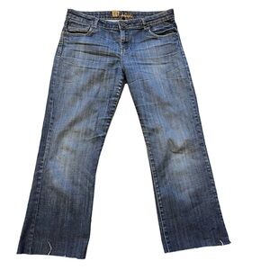 Kut from the Kloth Straight Leg‎ Crop Angle Jeans Size: 8